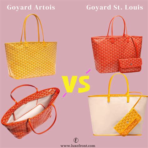 goyard vs longchamp|goyard st louis price.